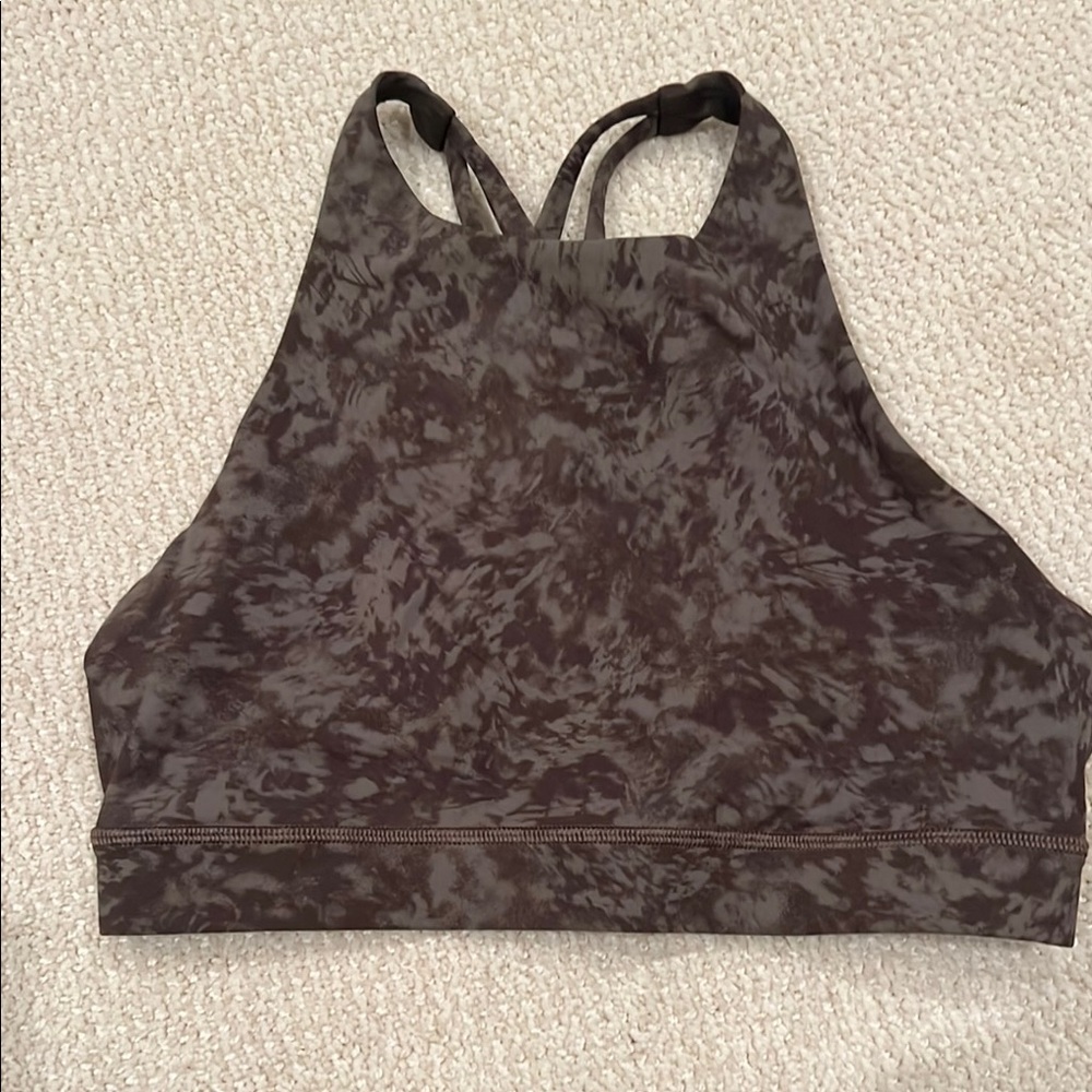 Lululemon high neck energy bra